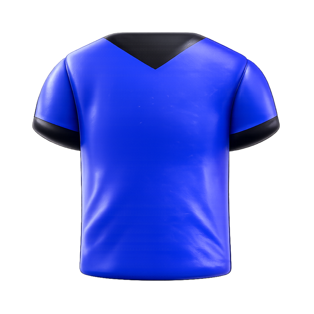 [P299223] Antiestrés, PU, Azul Reflex, 10*8.3*4.5cm, forma de camiseta deportiva