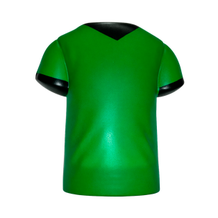 Antiestrés, PU, Verde, 10*8.3*4.5cm, forma de camiseta deportiva