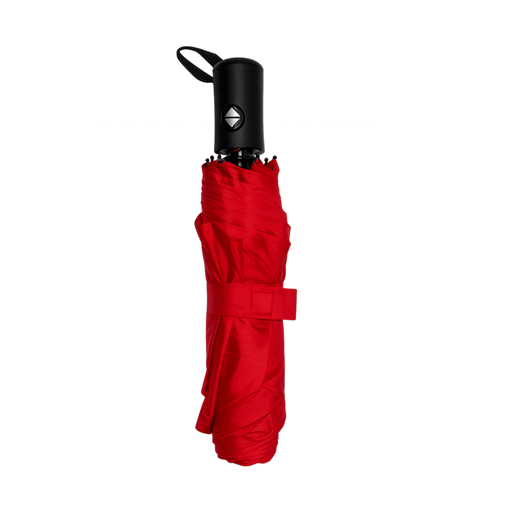 [P299229] Sombrilla, Poliester, Rojo, 21",full automática de mano