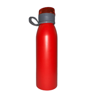 PACHÓN, ALUMINIO, ROJO MATE, 620 ML ml, Handy rosca gris tapa roja