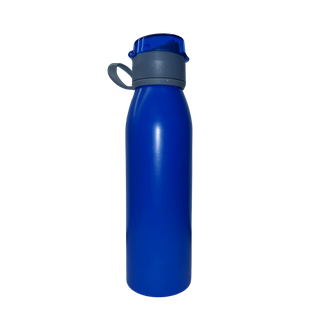 PACHÓN, ALUMINIO, AZUL MATE, 620 ML ml, Handy rosca gris tapa azul