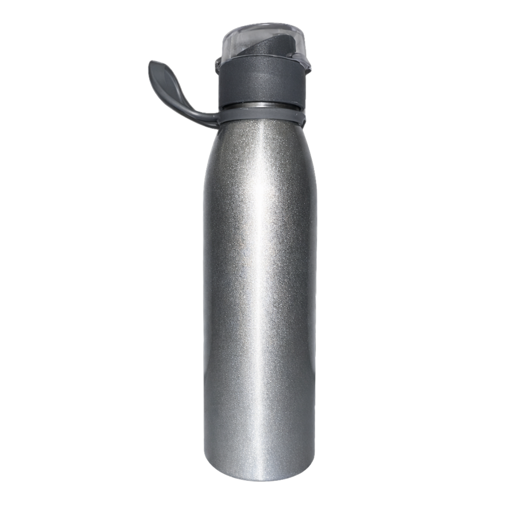 [P299243] PACHÓN, ALUMINIO, PLATEADO, 620 ML ml, Handy rosca gris tapa transparente