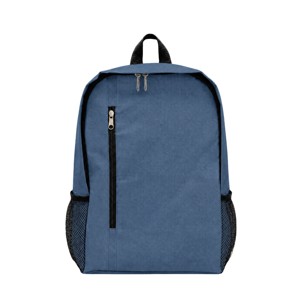 [P299278] MOCHILA, OXFORD, AZUL NAVY, 28x14x40 cm