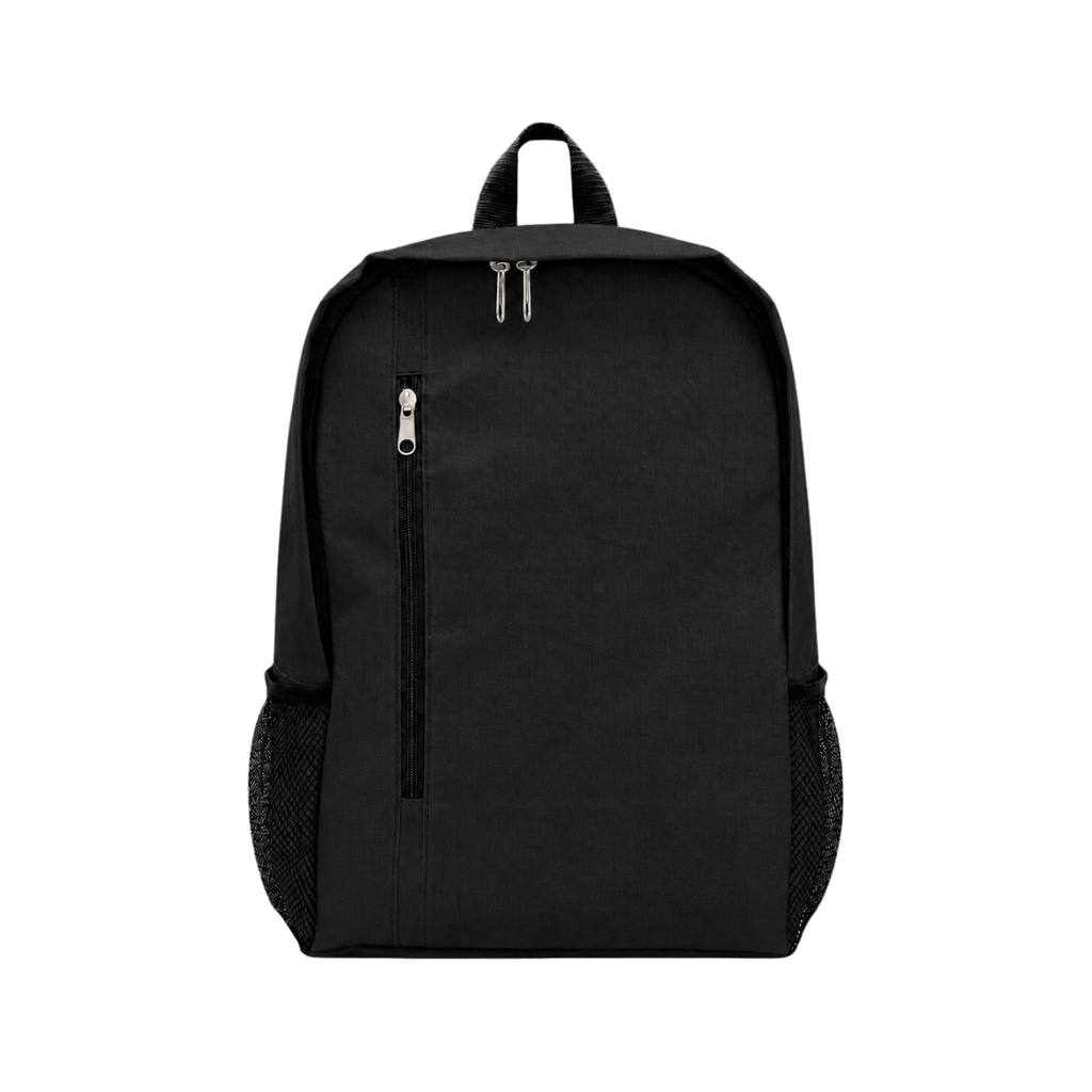 [P299279] MOCHILA, OXFORD, NEGRO, 28x14x40 cm