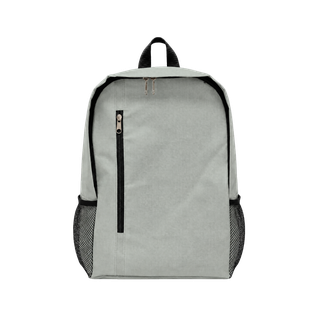 MOCHILA, OXFORD, GRIS, 28x14x40 cm