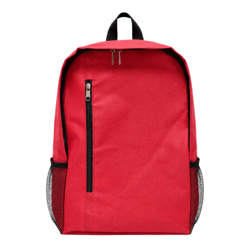 [P299281] MOCHILA, OXFORD, ROJO, 28x14x40 cm