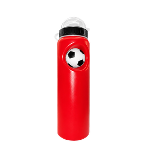 PACHÓN, PLÁSTICO, ROJO, 750 ml, Metegol con tapa domo y pelota antiestrés