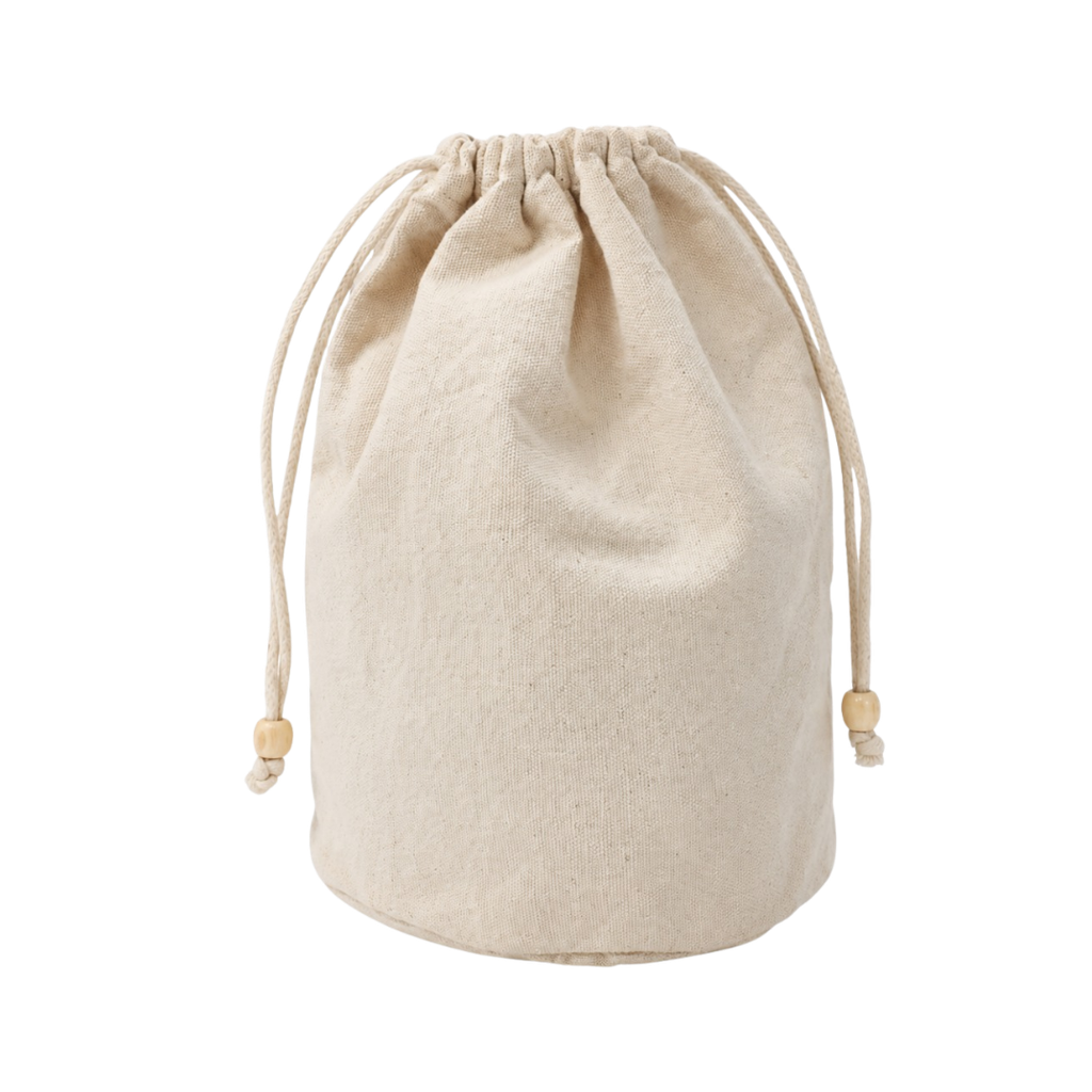 [B670053] NECESER MULTIUSOS, ALGODÓN 230 G, NATURAL, 25*15 cm
