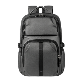 MOCHILA, PU, GRIS OSCURO, 47*30*18 cm, FOX