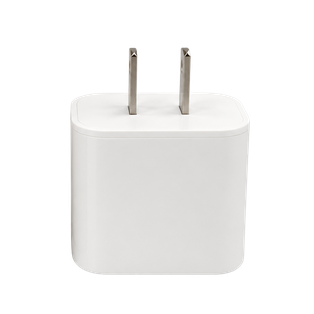 ADAPTADOR, PLÁSTICO, BLANCO, PARA CARGA CON ENTRADA C Y USB