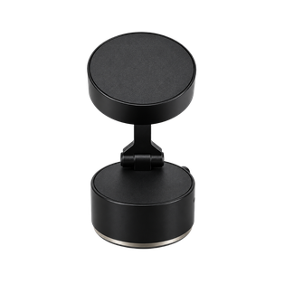 SOPORTE MAGNETICO, ABS, NEGRO, 6*4.7 cm, PARA MÓVIL CON VENTOSA