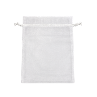 bolsa de organza 10*12 cm blanca