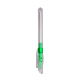 lapiceros, plástico, verde,  nd, translucido