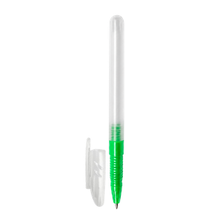 lapiceros, plástico, verde,  nd, translucido