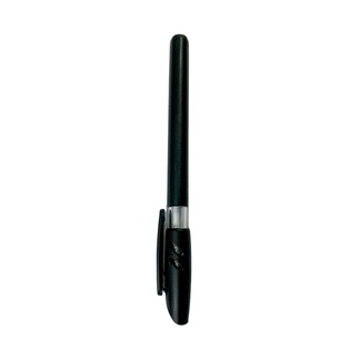 lapiceros, plástico, negro, 12.5 centimetros, solido con tapon