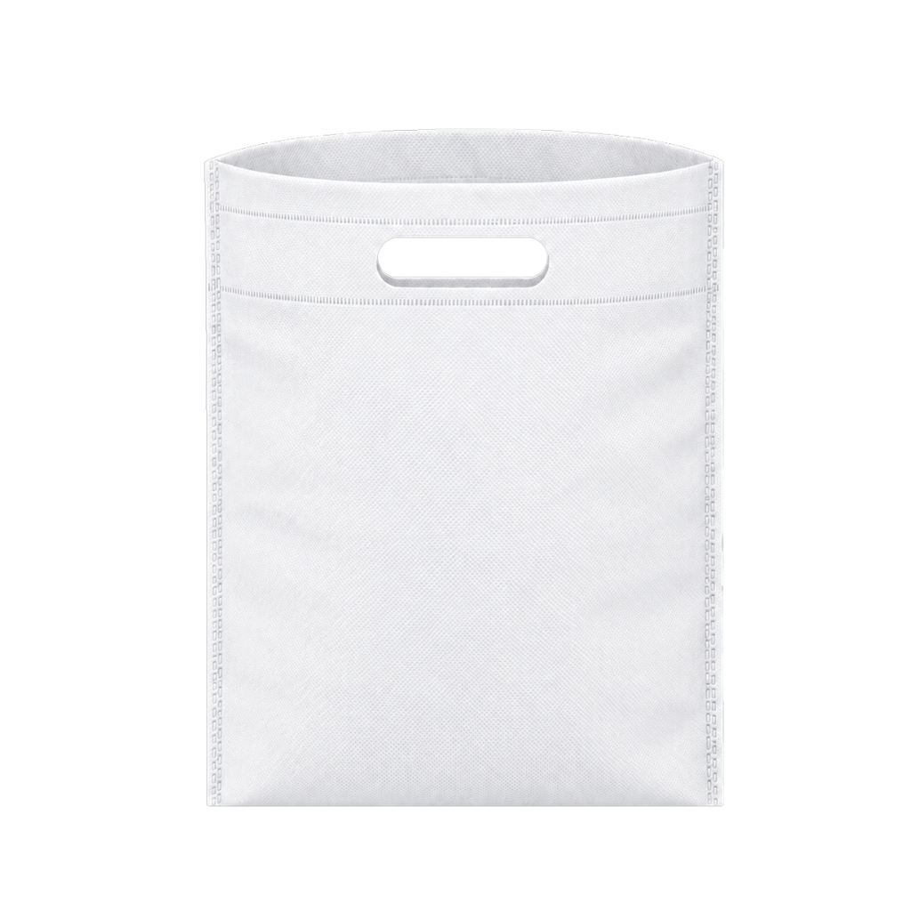 [P294148] bolsa, ecologica, blanco, 40 gsm 20*25 centimetros, mini sellada