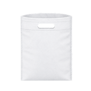 bolsa, ecologica, blanco, 40 gsm 20*25 centimetros, mini sellada