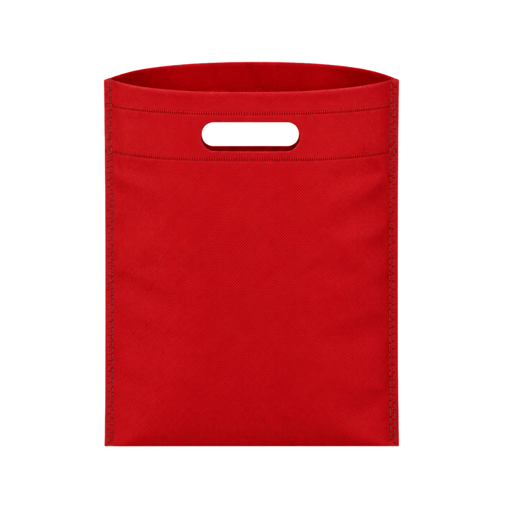 [P294194] bolsa, ecologico, rojo, 20*25 centimetros, 40gsm mini sellada