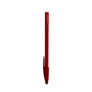 lapiceros, plástico, rojo, 14.5 centimetros, alfa con cuerpo de color solido