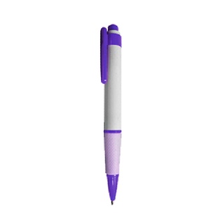 lapiceros, plástico, morado, 13.4 centimetros, brumos con goma antideslizante
