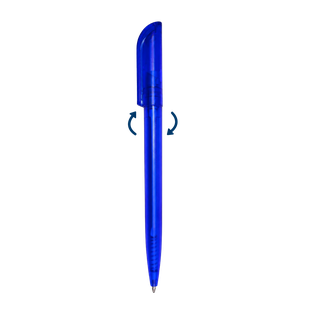 lapiceros, plástico, azul reflex, 13 centimetros, frost