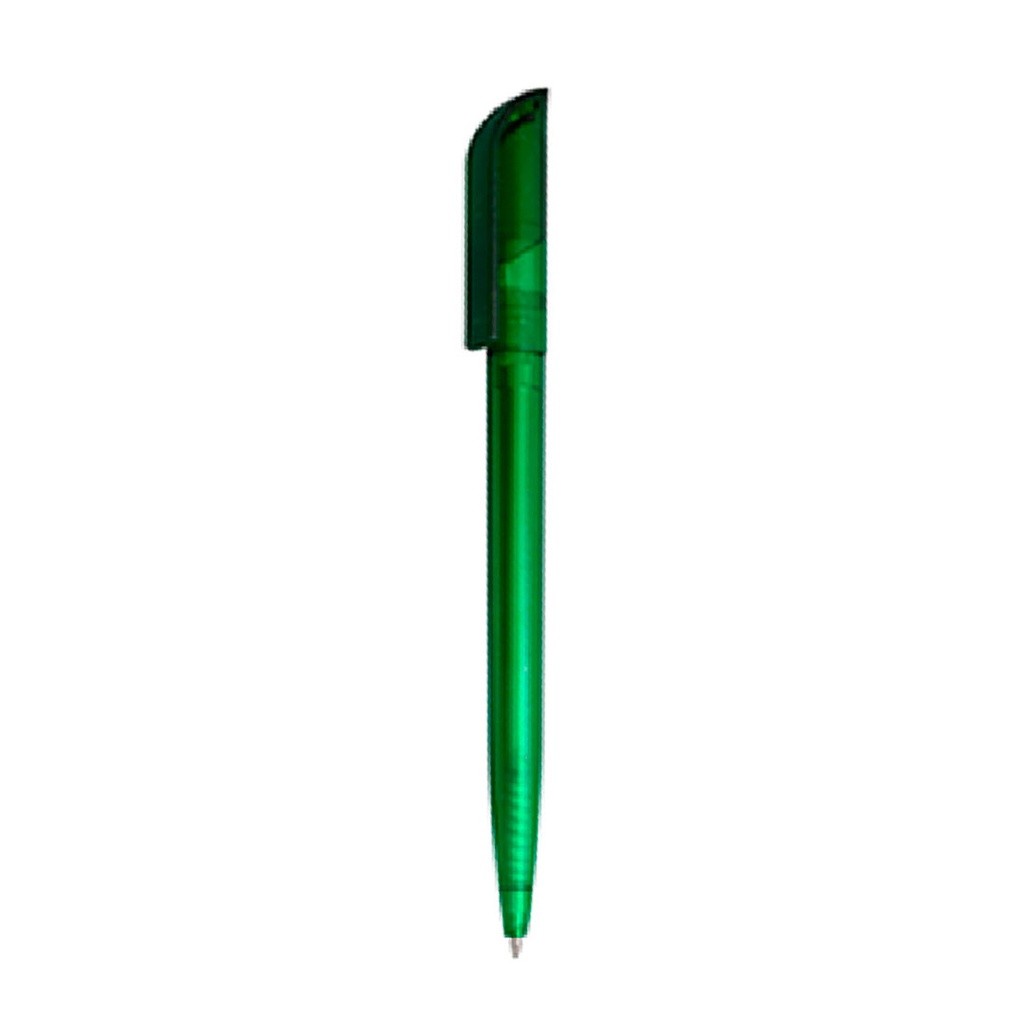 [P280106] lapiceros, plástico, verde, 13 centimetros, frost