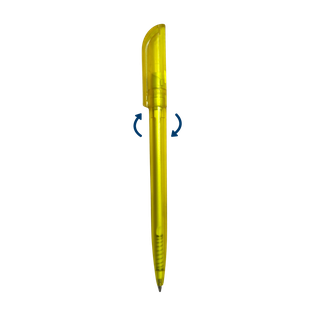 lapiceros, plástico, amarillo, 13 centimetros, frost