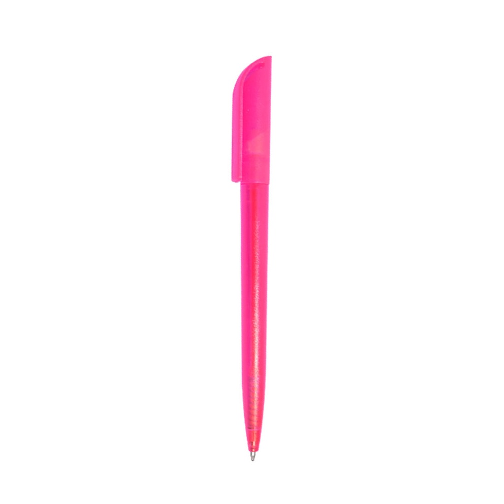 [P280573] lapiceros, plástico, rosado, 13 centimetros, frost