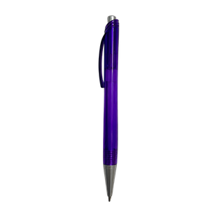 lapiceros, plástico, morado, 14 centimetros, cristal