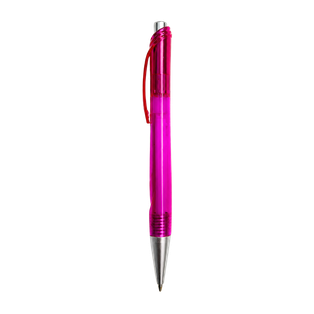 lapiceros, plástico, fucsia, 14 centimetros, cristal,