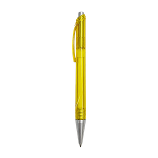 lapiceros, plástico, amarillo, 14 centimetros, cristal,