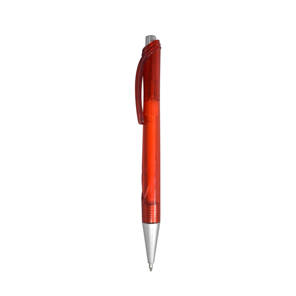 [P280479] lapiceros, plástico, rojo, 14 centimetros, cristal,