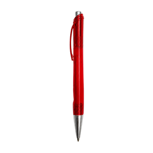 lapiceros, plástico, rojo, 14 centimetros, cristal,