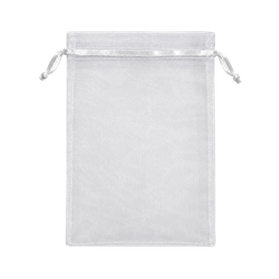 bolsa de organza 15*20 cm blanca