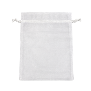 bolsa de organza 17*23 cm blanca