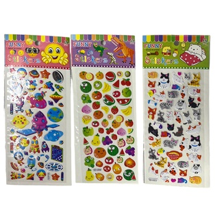 stickes de pvc con diseños surtidos 24*10cm