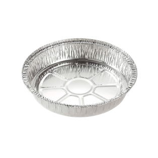 recipiente, aluminio, plateado, 18.5*45 centimetros, redondo con tapa