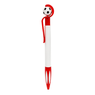 lapiceros, plástico, rojo, 15 centimetros, chilena con pelota giratoria