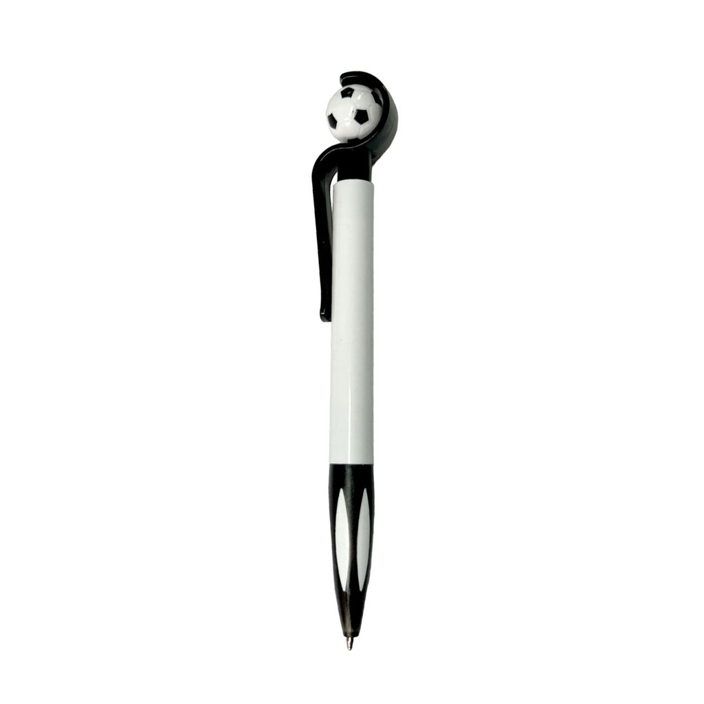 [P285974] lapiceros, plástico, negro, 15 centimetros, chilena con pelota giratoria