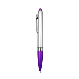 lapiceros, plástico, morado,  nd, con goma de color