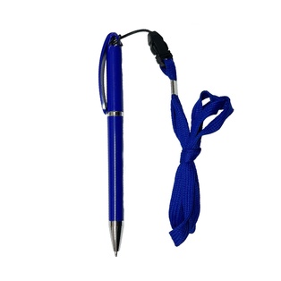 lapicero delta con pita azul reflex