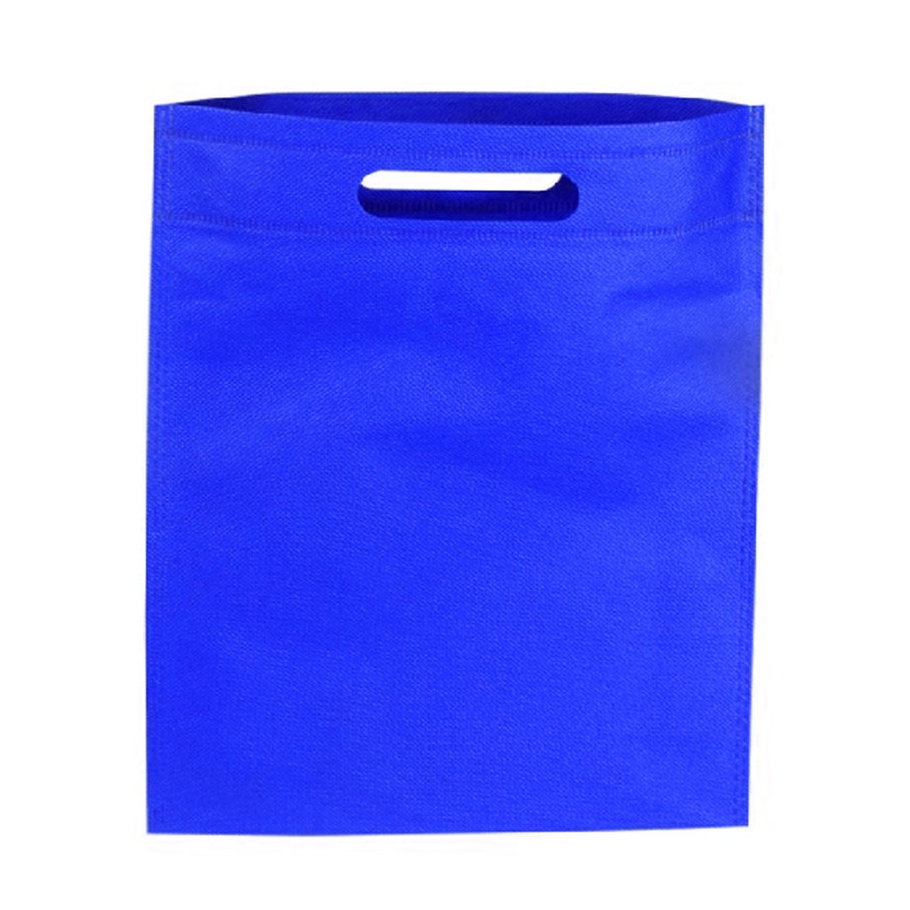 [P294110] bolsa, tela ecológica, azul reflex, 37*32*8.5 centimetros, sobre sellada
