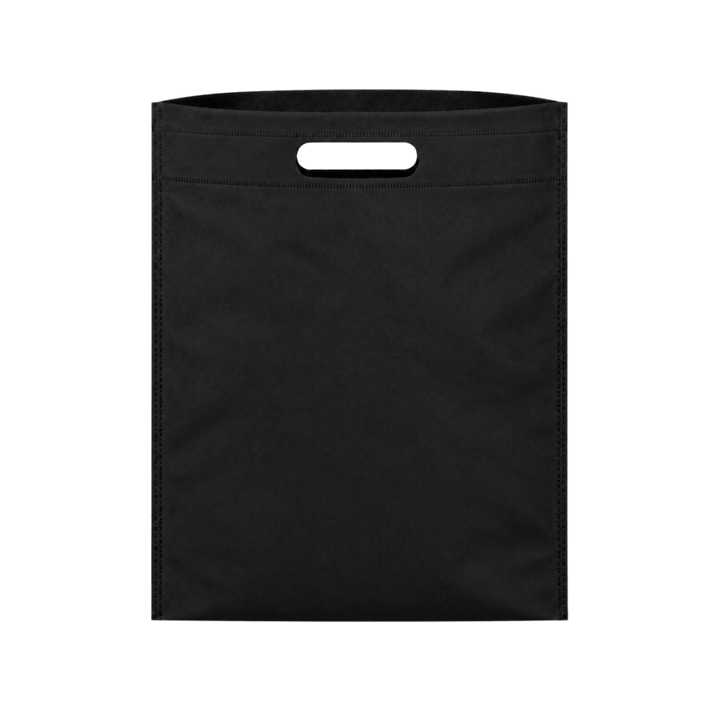 [P294113] bolsa, tela ecológica, negro, 37*32*8.5 centimetros, sobre sellada