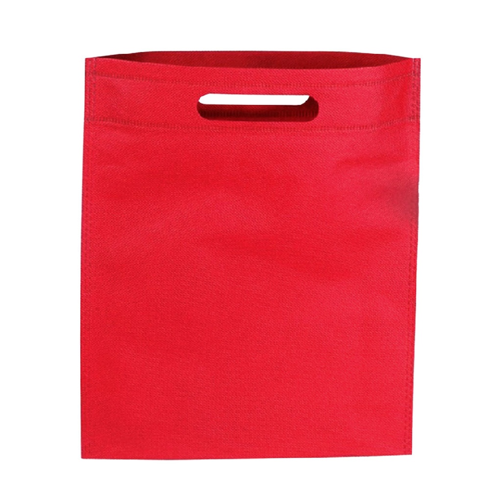 [P294114] bolsa, tela ecológica, rojo, 37*32*8.5 centimetros, sobre sellada