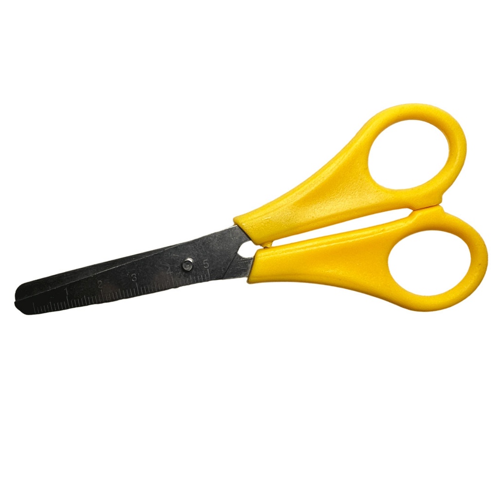 [E389189] tijeras punta redonda, , amarillo,  ,