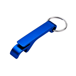 llaveros, aluminio, azul, 10*64*2mm centimetros, tipo garra