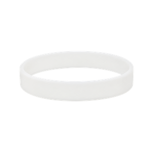 pulseras, silicón, blanco, 20.2*12*0.2 centimetros, detecta rayas uv