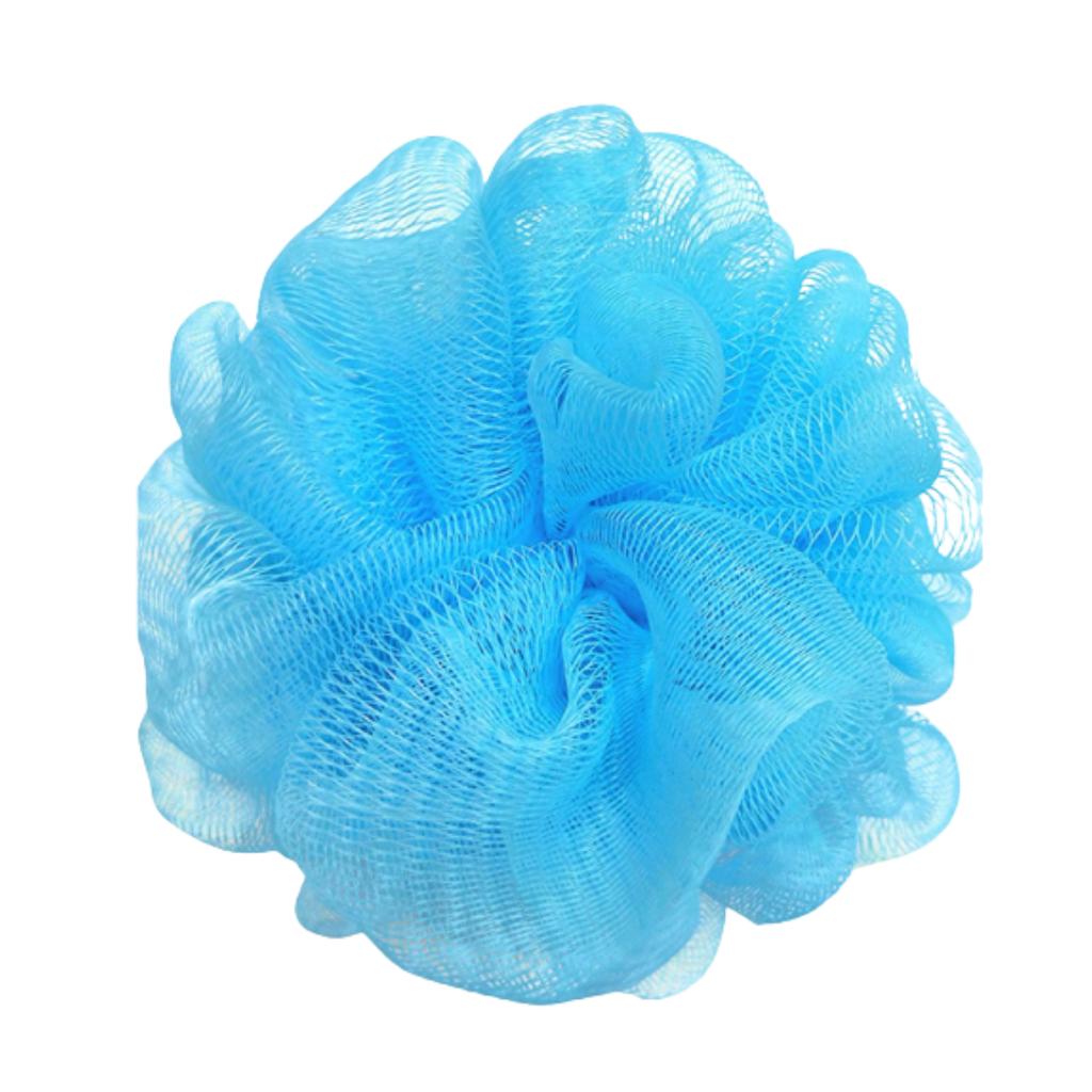 [H531149] esponja, plástico, celeste (baby blue),  nd, mesh