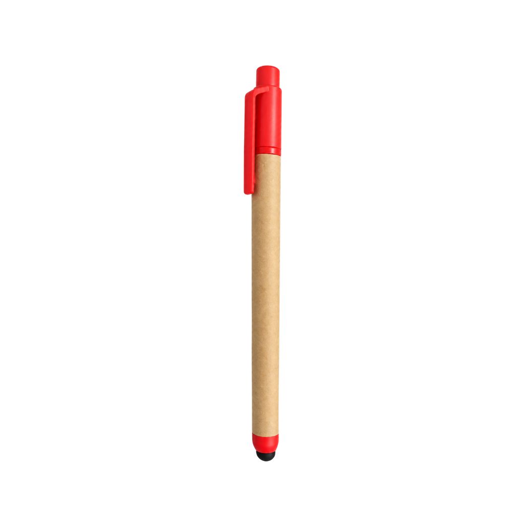 [P280285] lapiceros, papel, rojo,  nd, ecologico touch