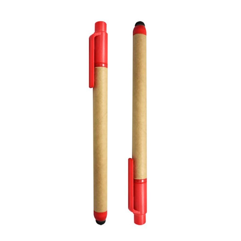 [P280285] lapiceros, papel, rojo,  nd, ecologico touch